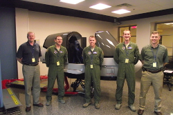 Photo - The team of test pilot judges for 2013
